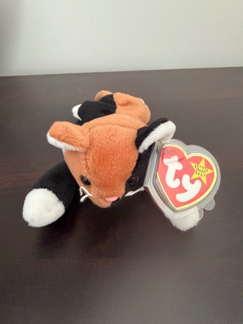 NWT Ty Beanie Baby Chip the Calico Cat Retired Collectible Vintage Toys